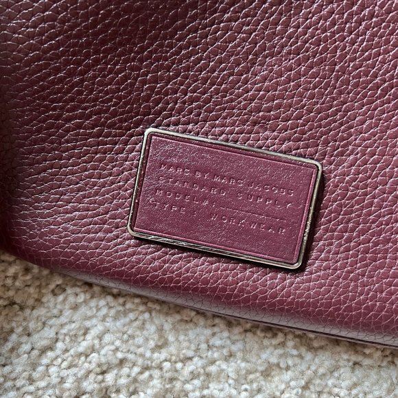 Burgundy Marc by Marc Jacobs Midsized Crossbody - Picture 3 of 16